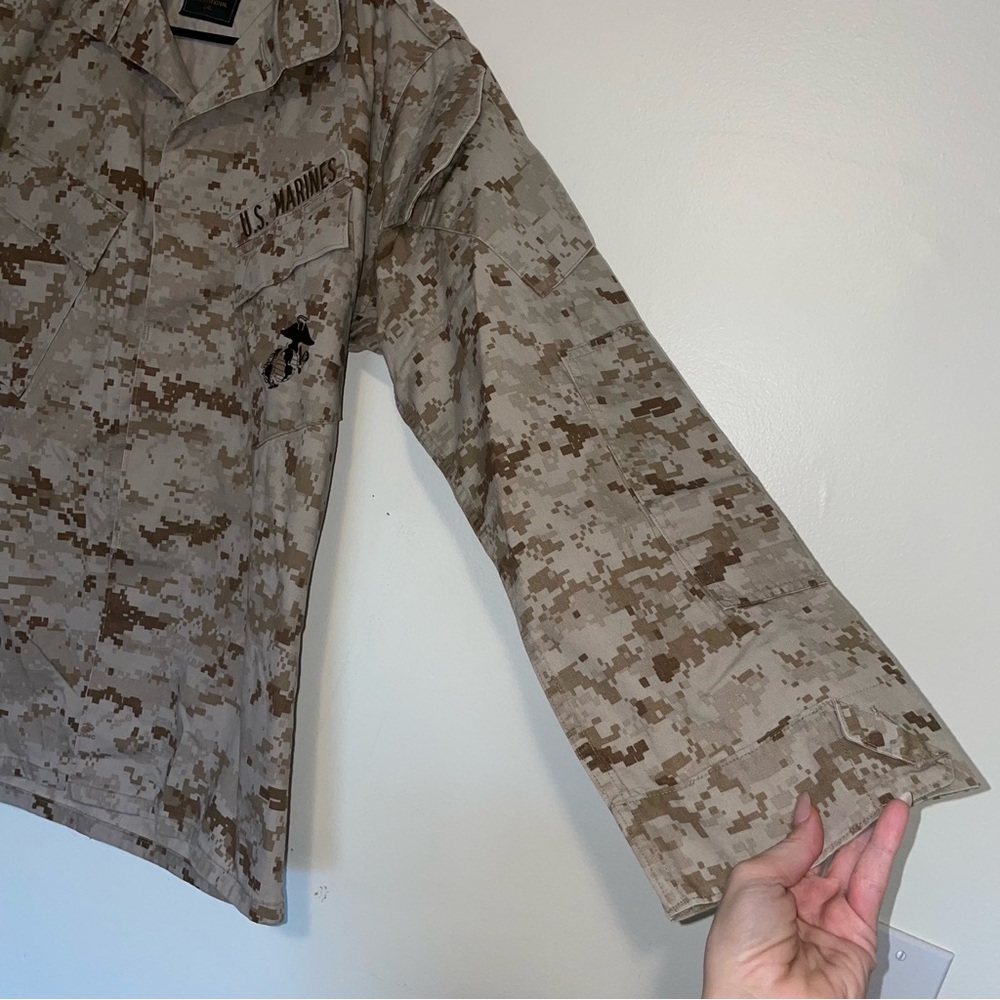 USMC | US Marine Corps Desert Marpat Jacket Combat Coat - Picture 4 of 5